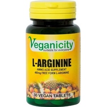 Veganicity L-Arginín 400 mg 30 tabliet