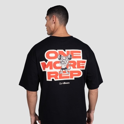 GymBeam Тениска GymRat Black M