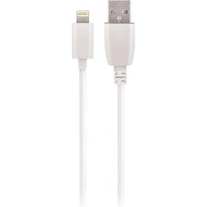 Maxlife Кабел Maxlife USB - Lightning 1, 0m 2A бял