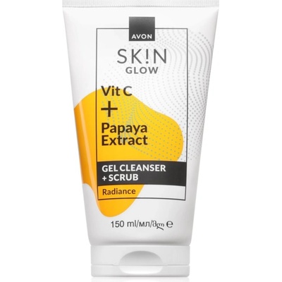 Avon Sk! n Glow пилинг-гел 2 в 1 150ml