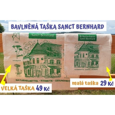Sanct Bernhard Bavlněná taška Sanct Bernhard MALÁ 1 ks