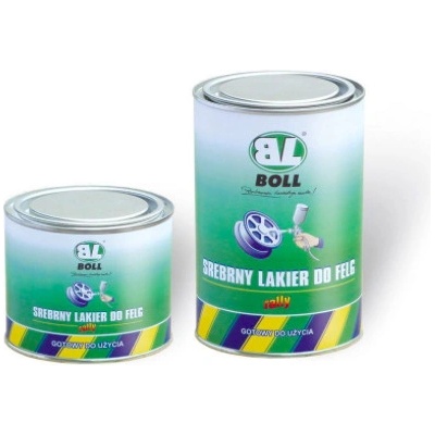 BOLL lak na automobilové ráfky Rally 500 ml stříbrný 001425
