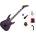 Jackson JS32Q DKA AH Standard SET Transparent Purple Burst Електрическа китара