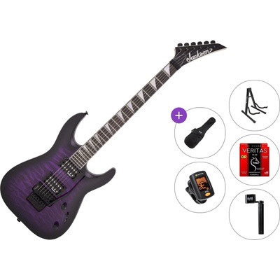 Jackson JS32Q DKA AH Standard SET Transparent Purple Burst Електрическа китара