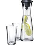 WMF Декантер за вода Basic с 2 стъклени чаши (0617709994)