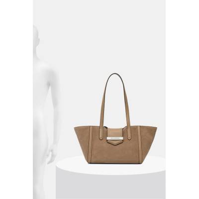 KARL LAGERFELD шопинг чанта дамска от велур K/NOVA (B3W30321)