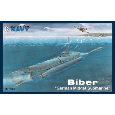 Special Hobby Biber German Midget Submarine 1:72