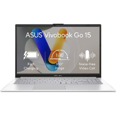 Asus VivoBook Go 15, E1504GA-NJ172WS, strieborný E1504GA-NJ172WS