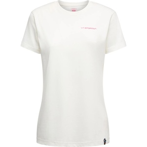 La Sportiva Дамска тениска La Sportiva Women's Crimp T-Shirt - Chalk / Azalea - размер XS (916-6420-0211)