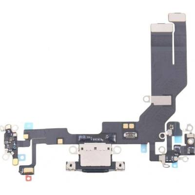 Flex iPhone 16e nabíjecí konektor black