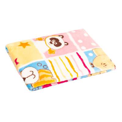 Bellatex Dětská deka ELLA, Zvířecí patchwork - 75x100 cm