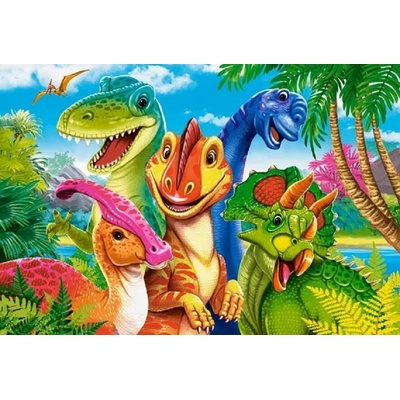 CASTORLAND Dinosauří selfie MAXI 40 dielov