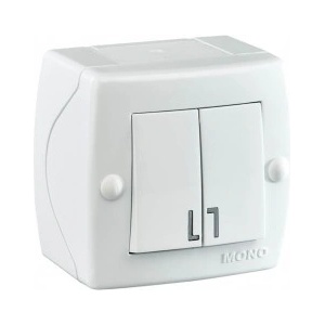 MONO КЛЮЧ СХ5 ОТКРИТ МОНТАЖ mono octans БЯЛ СИВ (mn-104-010101-102)
