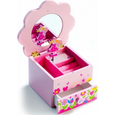 Teddies Dětská šperkovnice Princess 14,5x8x14,5cm