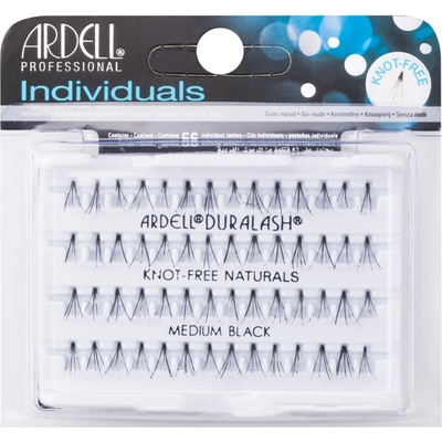 Ardell Individuals лепящи снопчета мигли без възли Medium Black 56 бр
