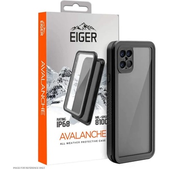 Eiger Avalanche Case - ударо и водоустойчив кейс за iPhone 12 Pro (черен)