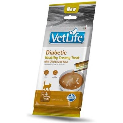 FARMINA Vet Life Diabetic with Chicken & Tuna 4 x 15 g