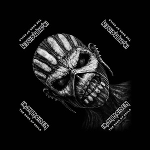 Iron Maiden Шал The Book of Souls Black (B052)