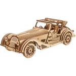 UGears Дървен 3D пъзел Ugears от 222 части - Спортен Aвтомобил Rapid Mouse (U-70202 )