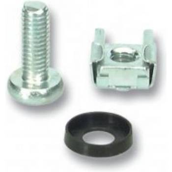 Крепежи 50x Set of screw M6, washer and captive nut