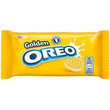 Oreo Golden sušienky s náplňou s vanilkovou príchuťou 44 g