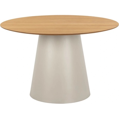 Actona Кръгла трапезна маса с дъбов плот ø 120 cm Soli - Actona (H000024816)
