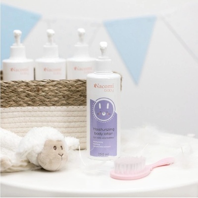 Nacomi Baby hydratační mléko pro děti od narození 250 ml