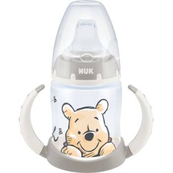 Nuk First Choice + Winnie The Pooh бебешко шише с контрол на температурата 6-18 m 150ml