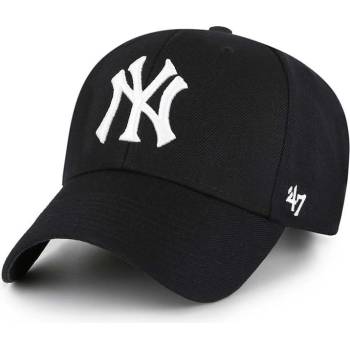 47 brand Шапка с козирка 47 brand Mlb New York Yankees в черно с апликация B-MVPSP17WBP-BKW (B.MVPSP17WBP.BKW)