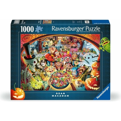RAVENSBURGER Halloweenské koledovanie 1000 dielov