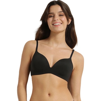DIM INVISIBLE WIRELESS PADDED BRA čierna