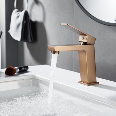 Inter Ceramic Смесител за умивалник 1491085brush rose gold