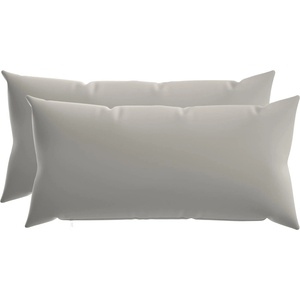 vidaXL Калъфка за възглавница 2 pcs HEERLEN Сиво 40 x 70 cm Полиестер (909615)