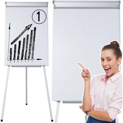 RKToys Flipchart magnetická tabule 70×100 cm stojan
