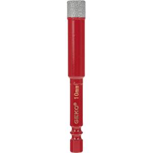 GEKO Диамантено свредло за настилка и гранитогрес 10mm, HEX 1/4" 81639 (G39718)