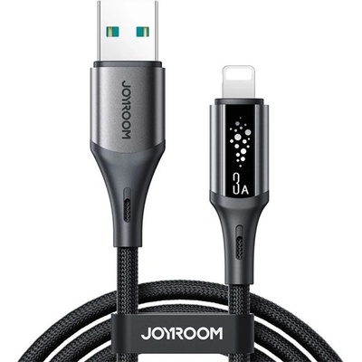 JOYROOM IPAD / IPAD 2 / IPAD 3-то поколение Кабел за данни JOYROOM STARTALK USB - Lightning, 120cm, ЧЕРЕН S-A60 A-L 3A 1.2M ЧЕРЕН (S-A60 A-L 3A 1.2M BLACK)