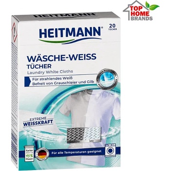 Brauns Heitmann / Германия Кърпички heitmann за бяло пране, 15 бр