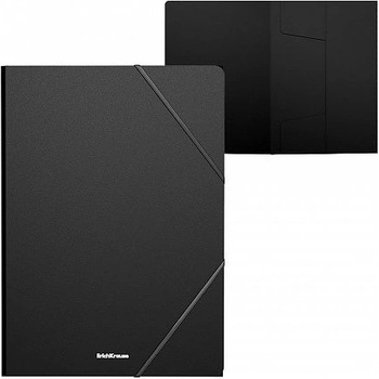 ПАПКА pvc С ЛАСТИК А4 erich krause 246/320ММ ЧРН