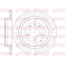 Brzdový kotúč REMSA 6849.10