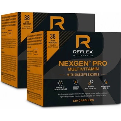 Reflex Nexgen PRO with Digestive Enzymes 120 kapsúl