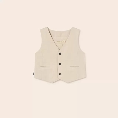 Mayoral Официален елек в бежово за бебе момче Майорал