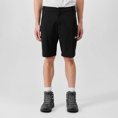 Jack Wolfskin Поларени къси панталони Jack Wolfskin Men's Fleece Jogger Shorts - Black