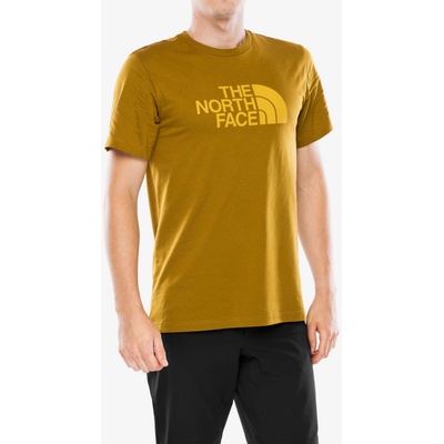 The North Face Bavlněné tričko S/S Easy Tee moss green/amber green