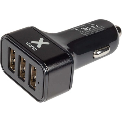 A-Solar Зарядно за кола с 3xUSB изхода за смартфони и таблети - A-solar Xtorm Power Car Plug AU013 (7.2A) (AU013)