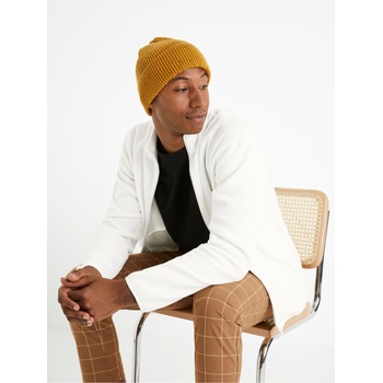 Celio Бяла мъжка поларена качулка Celio Cepolaire Celio | Byal | МЪЖЕ | S