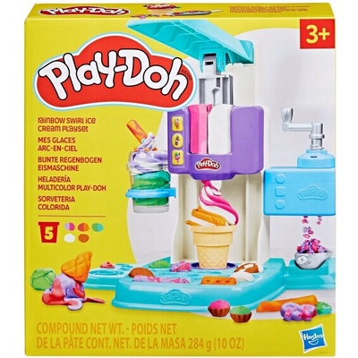 Play-Doh Zatočené dúhové zmrzliny