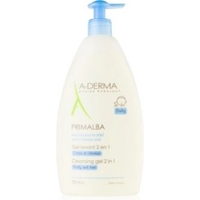 A-Derma Primalba Baby mycí gel na tělo a vlasy pro děti 750 ml