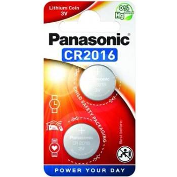 Panasonic CR2016 3V литиева клетка с копчета 2бр/опаковка CR2016L-2BP-PAN (CR2016L-2BP-PAN)