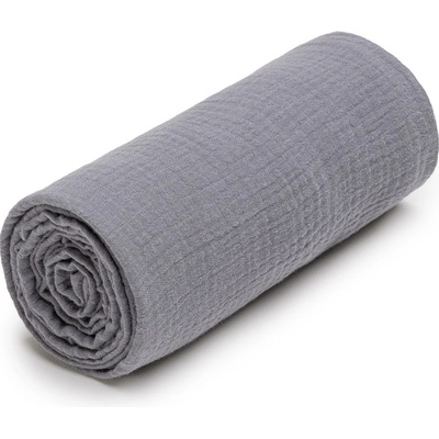 T-TOMI BIO Mušelínová osuška Grey