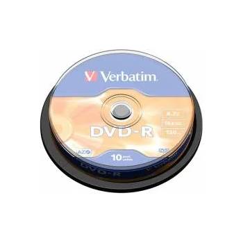 Verbatim DVD-R, 4.7 GB, 16x, AZO покритие, 10 броя в шпиндел, office1_2065200055